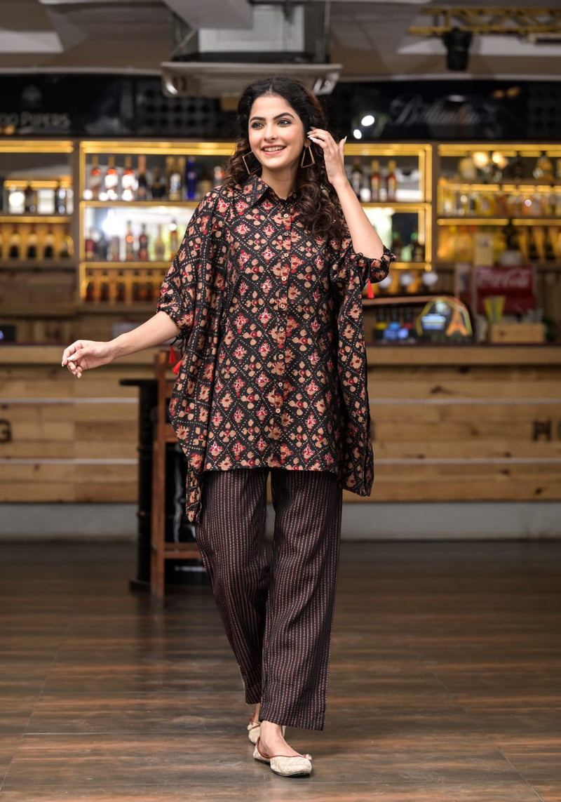 Mf Kaftan Style Muslin With Heavy Beautiful Work Stylish Designer Party Wear Fancy Kurti