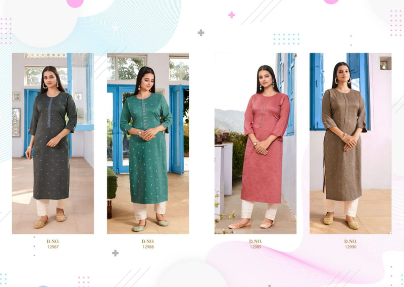 Kalaroop Kajree Fashion Kaira Fancy Casual Wear Stylish Kurtis