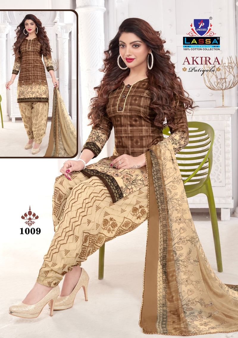 Arihant Cotton Lassa Akira Pure Cotton Printed Patiyala Style Festive Wear Salwar Suits