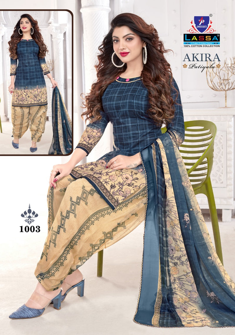 Arihant Cotton Lassa Akira Pure Cotton Printed Patiyala Style Festive Wear Salwar Suits