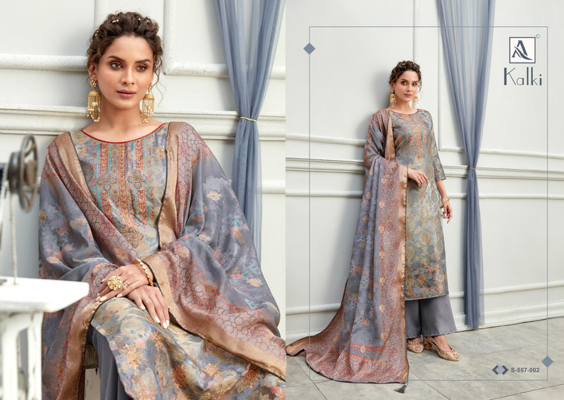 Alok Kalki Banarsi Jacquard Casual Wear Salwar Suit