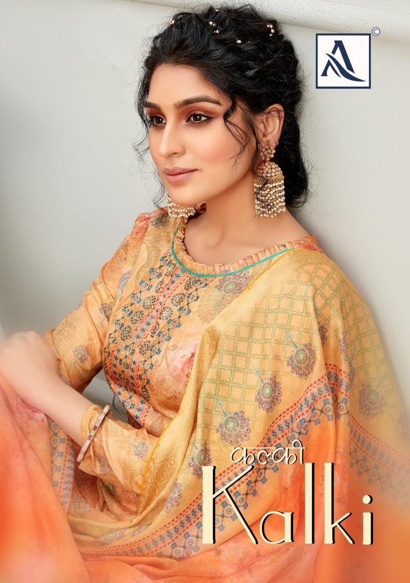 Alok Kalki Banarsi Jacquard Casual Wear Salwar Suit
