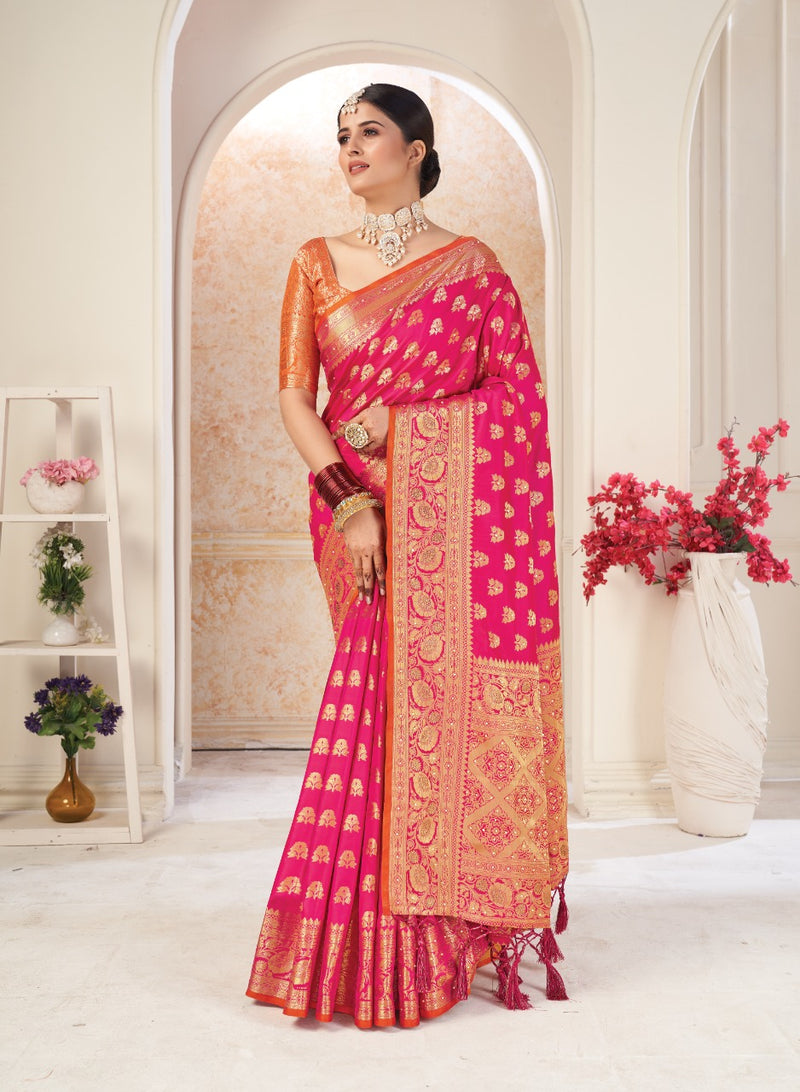 Sangam Print Kalavati Silk Exclusive Collections Of Party Wear Sarees