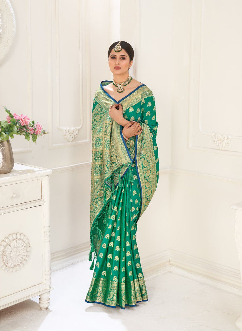 Sangam Print Kalavati Silk Exclusive Collections Of Party Wear Sarees