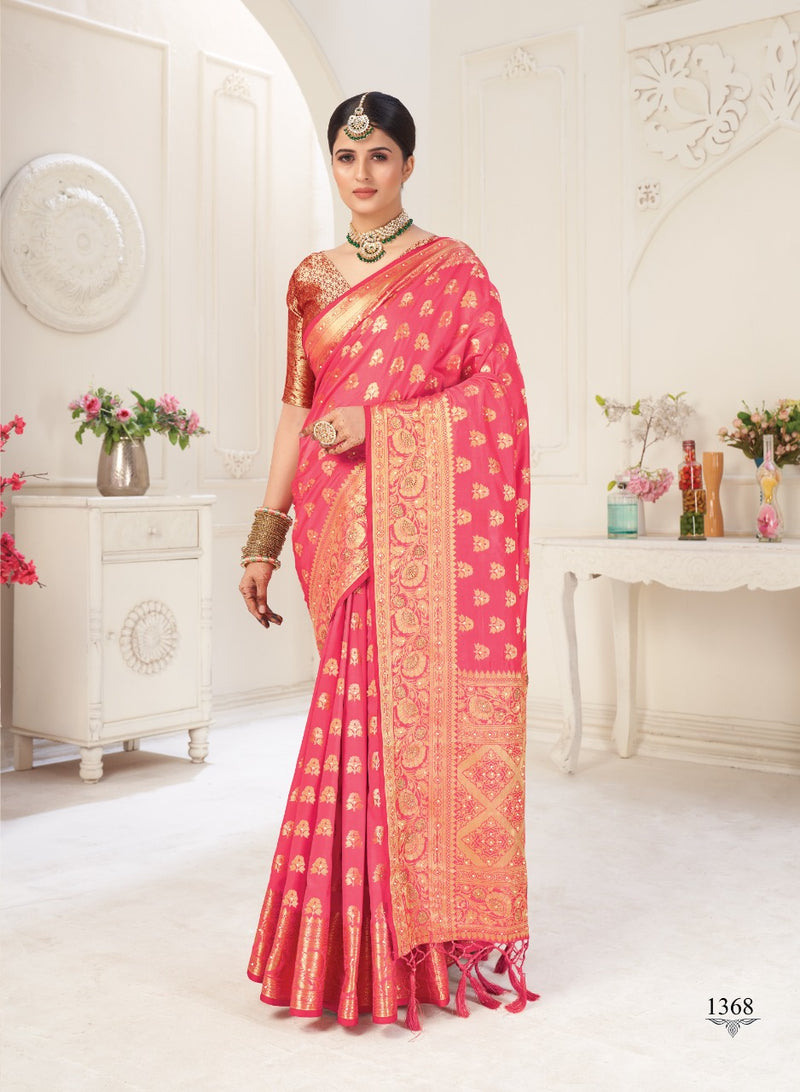 Sangam Print Kalavati Silk Exclusive Collections Of Party Wear Sarees