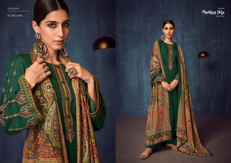 Mumtaz Kani Pashmina Digital Print With Fancy Embroidery Work Stylish Designer Salwar Kameez