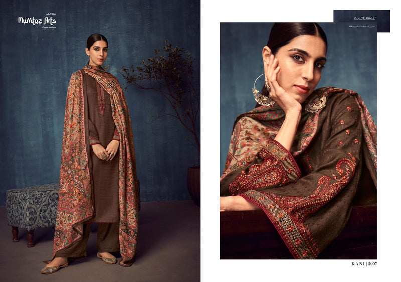 Mumtaz Kani Pashmina Digital Print With Fancy Embroidery Work Stylish Designer Salwar Kameez