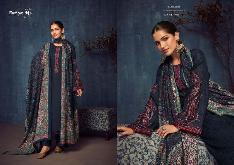 Mumtaz Kani Pashmina Digital Print With Fancy Embroidery Work Stylish Designer Salwar Kameez