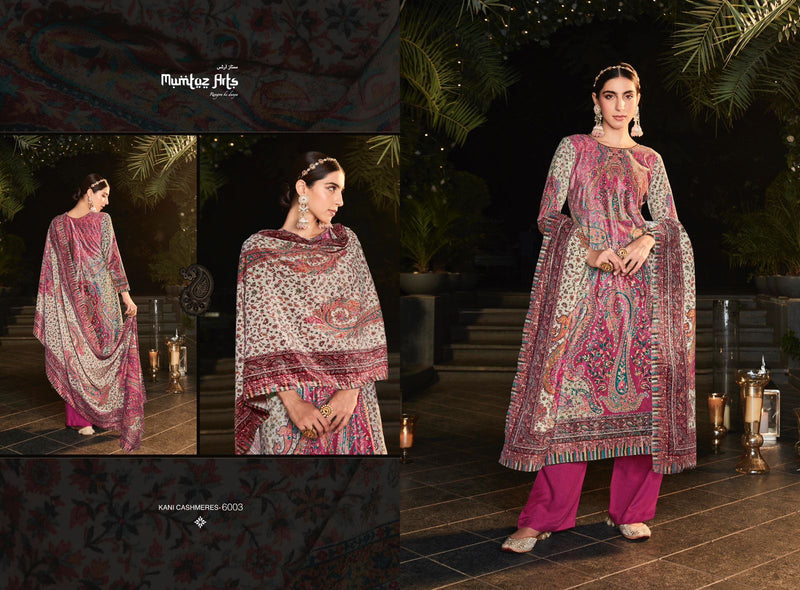 Mumtaz Arts Kani Cashmere Velvet With Digital Print Work Stylish Designer Salwar Kameez