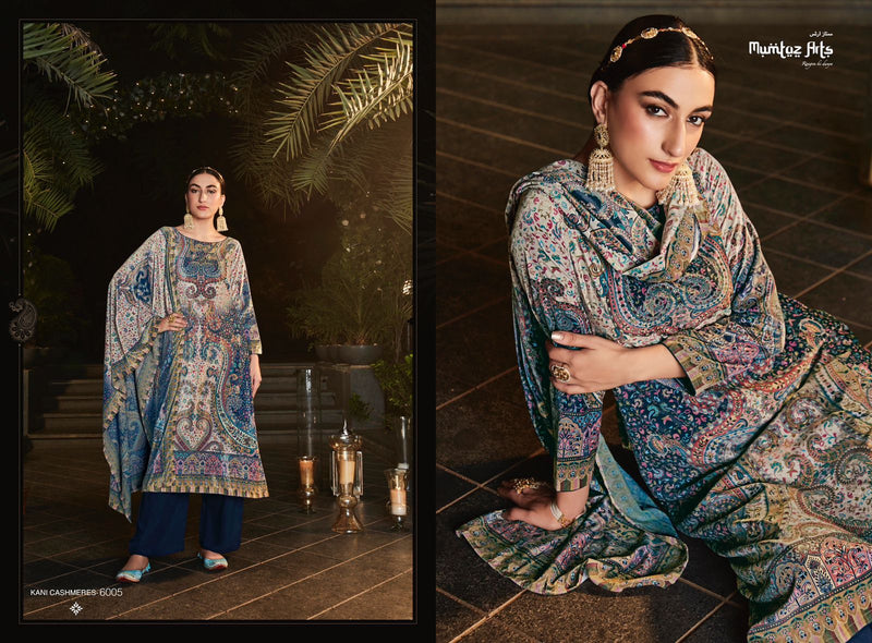 Mumtaz Arts Kani Cashmere Velvet With Digital Print Work Stylish Designer Salwar Kameez