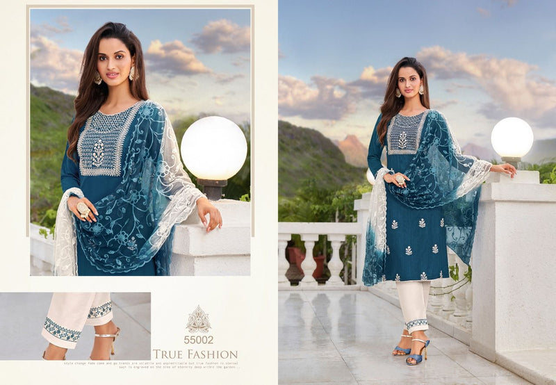 Kapil Trendz Kanika Rayon With Heavy Fancy Work Stylish Designer Fancy Wear Kurti