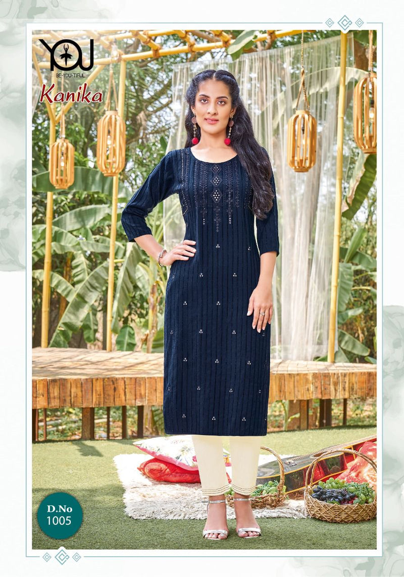 Wanna Kanika Rayon Lining Fancy Festive Wear Kurtis With Bottom