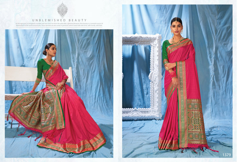 Sangam Prints Kanika Silk Heavy Designer Silk Party Wear Sarees