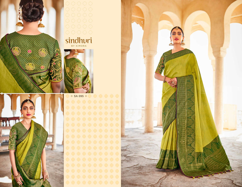 Kimora Fashion Kanjivaram Silk Exclusive Collections Of Heavy Designer Wedding Wear Sarees