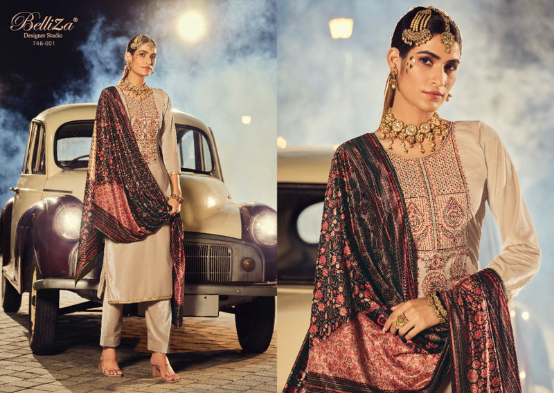 Belliza Karigari Velvet With Heavy Beautiful Embroidery Work Stylish Designer Wedding Look Salwar Kameez