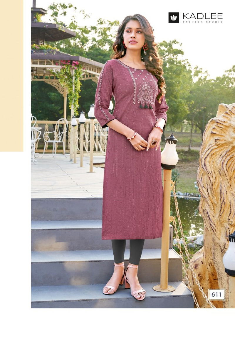 Kadlee Fashion Kashish Rayon Designer Fancy Party Wear Kurtis