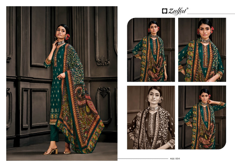 Zulfat Kashmira Vol 2 Pashmina With Digital Print Work Stylish Designer Fancy Salwar Kameez