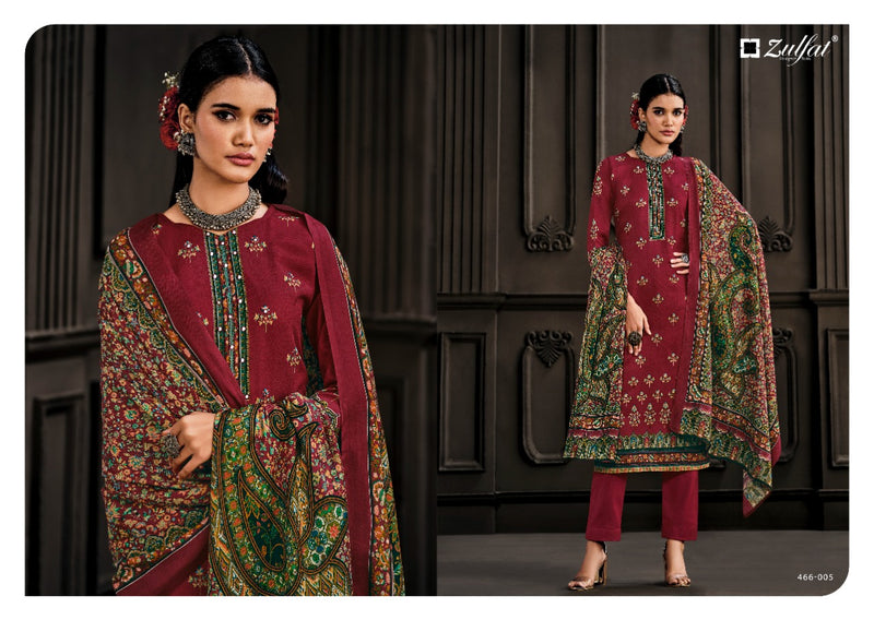 Zulfat Kashmira Vol 2 Pashmina With Digital Print Work Stylish Designer Fancy Salwar Kameez