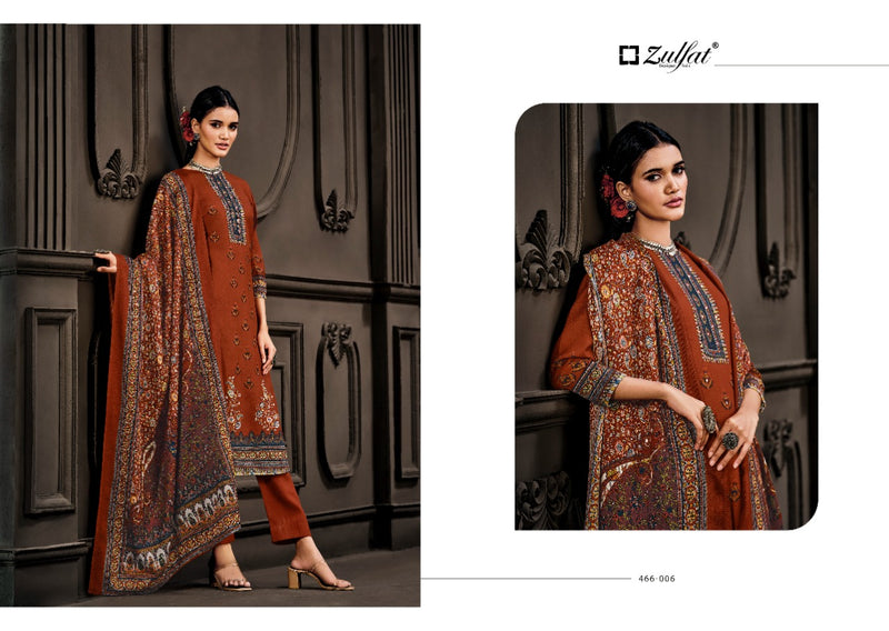 Zulfat Kashmira Vol 2 Pashmina With Digital Print Work Stylish Designer Fancy Salwar Kameez