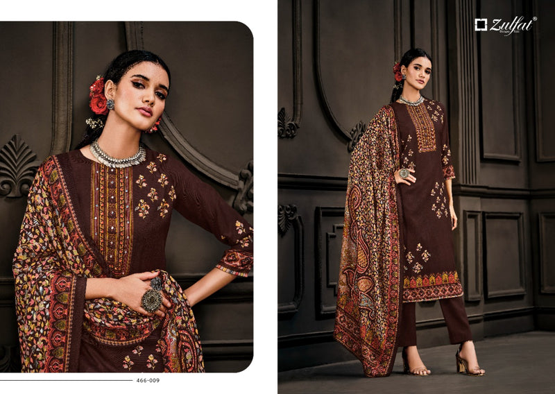 Zulfat Kashmira Vol 2 Pashmina With Digital Print Work Stylish Designer Fancy Salwar Kameez