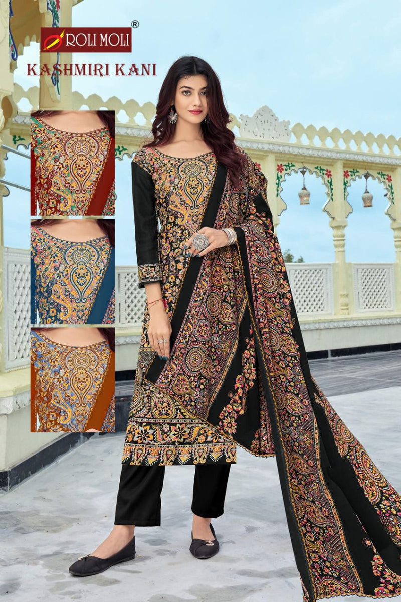 Roli Moli Kashmiri Kaani Pashmina  Winter Wear