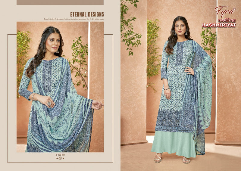Fyra Designing Hub Kashmiriyat Jam Cotton Festive Wear Salwar Suits With Digital Print