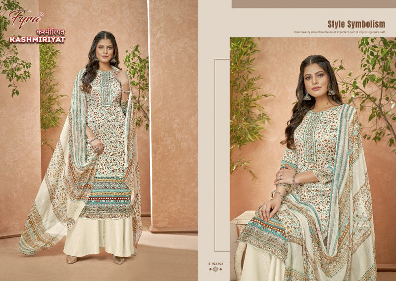 Fyra Designing Hub Kashmiriyat Jam Cotton Festive Wear Salwar Suits With Digital Print