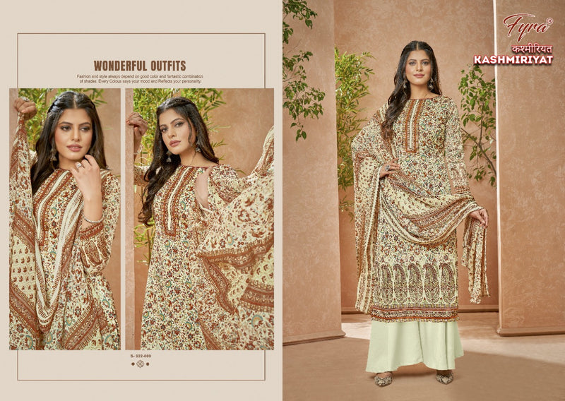 Fyra Designing Hub Kashmiriyat Jam Cotton Festive Wear Salwar Suits With Digital Print