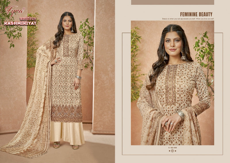 Fyra Designing Hub Kashmiriyat Jam Cotton Festive Wear Salwar Suits With Digital Print