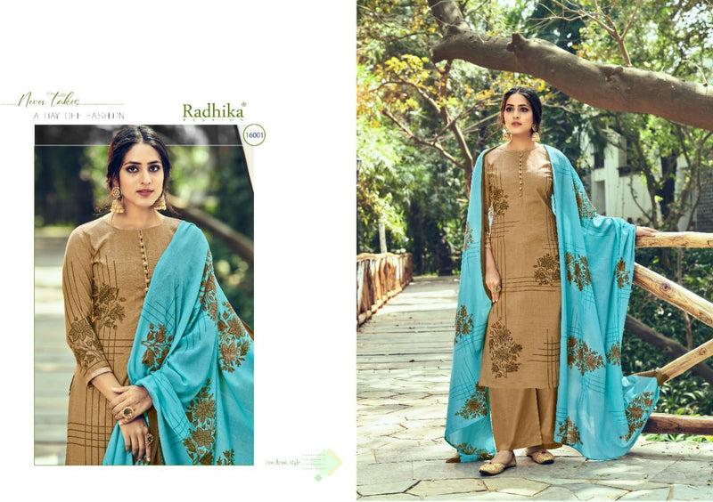 Radhika Fashion Azara Kenza Vol 4 Cotton Fancy Stylish Festive Wear Salwar Suits