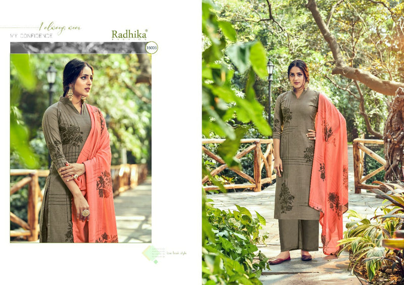 Radhika Fashion Azara Kenza Vol 4 Cotton Fancy Stylish Festive Wear Salwar Suits
