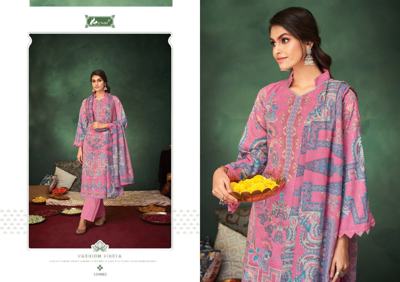 Kesar Chevron Lawn Cotton Pakistani Style Digital Printed Festive Wear Salwar Suits