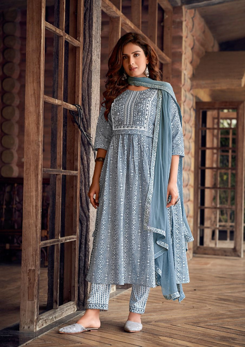 Parra Studio Khoobsurat Vol 1 Muslin With Heavy Beautiful Work Stylish Designer Festive Wear Fancy Kurti