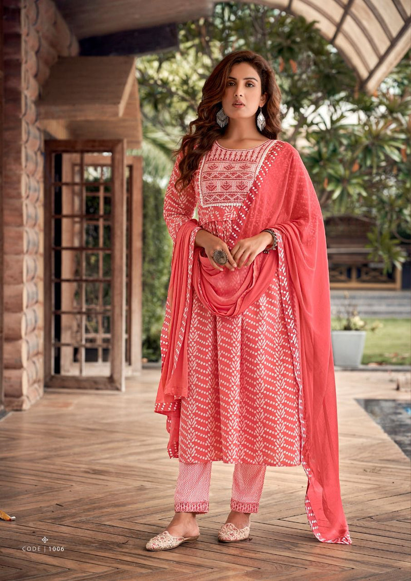 Parra Studio Khoobsurat Vol 1 Muslin With Heavy Beautiful Work Stylish Designer Festive Wear Fancy Kurti