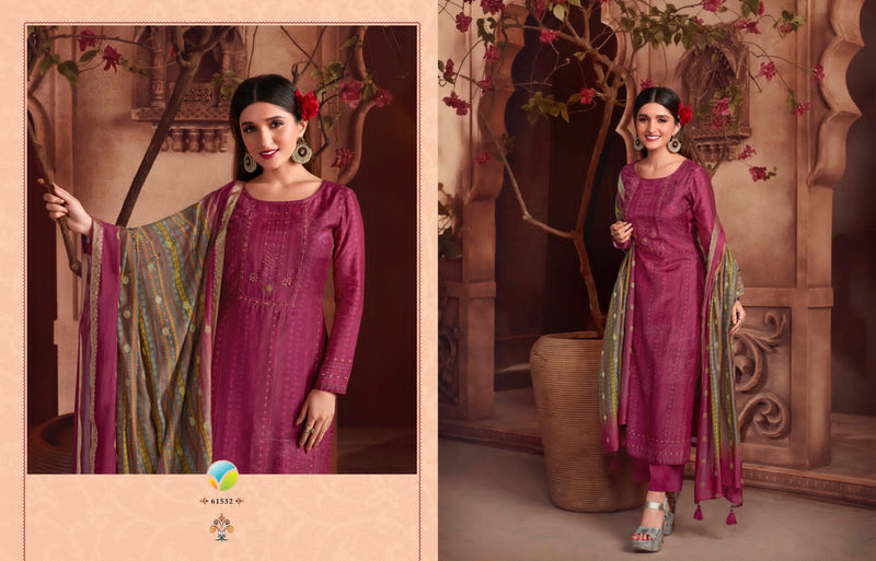 Vinay Fashion Khushboo Vol2 Muslin With Fancy Printed Work Stylish Designer Casual Look Salwar Kameez