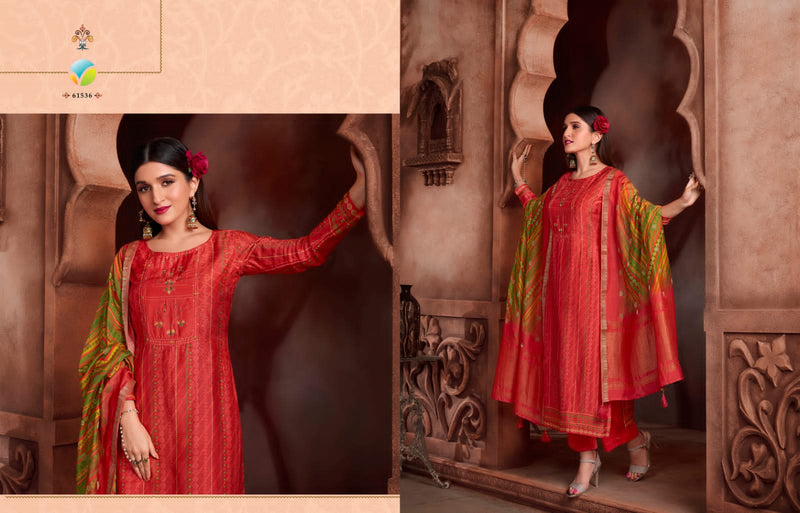 Vinay Fashion Khushboo Vol2 Muslin With Fancy Printed Work Stylish Designer Casual Look Salwar Kameez