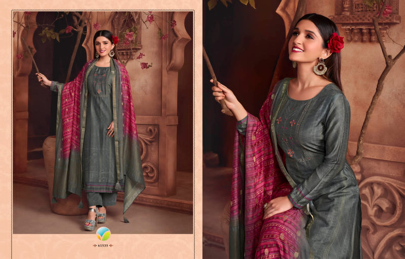 Vinay Fashion Khushboo Vol2 Muslin With Fancy Printed Work Stylish Designer Casual Look Salwar Kameez