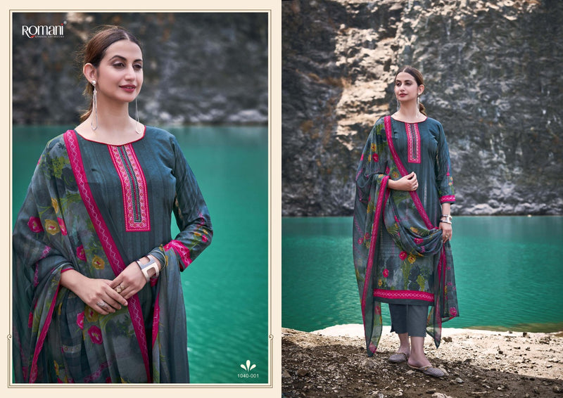 Romani Kiara Vol 2 Cotton Festive Wear Salwar Suits With Digital Prints