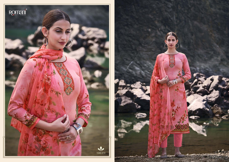 Romani Kiara Vol 2 Cotton Festive Wear Salwar Suits With Digital Prints
