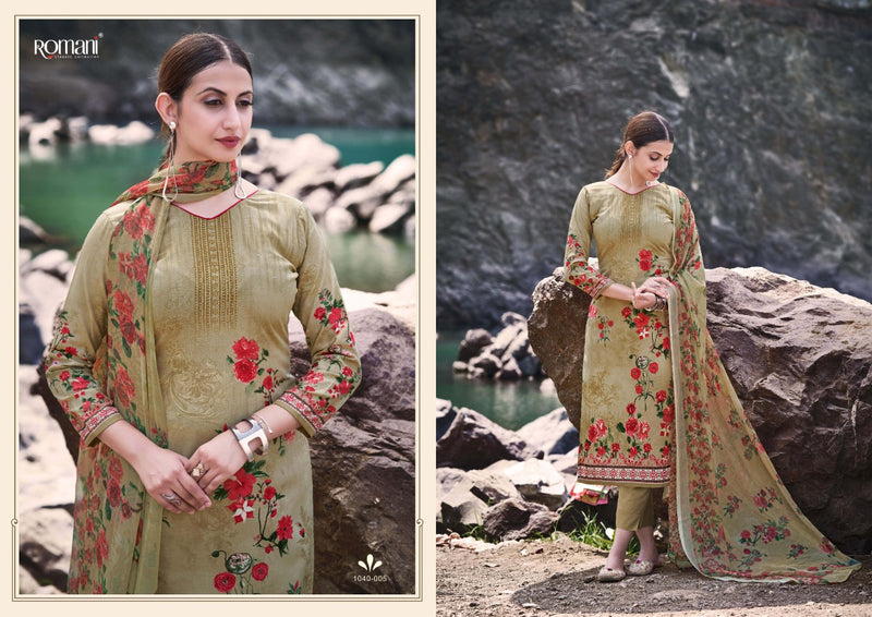 Romani Kiara Vol 2 Cotton Festive Wear Salwar Suits With Digital Prints