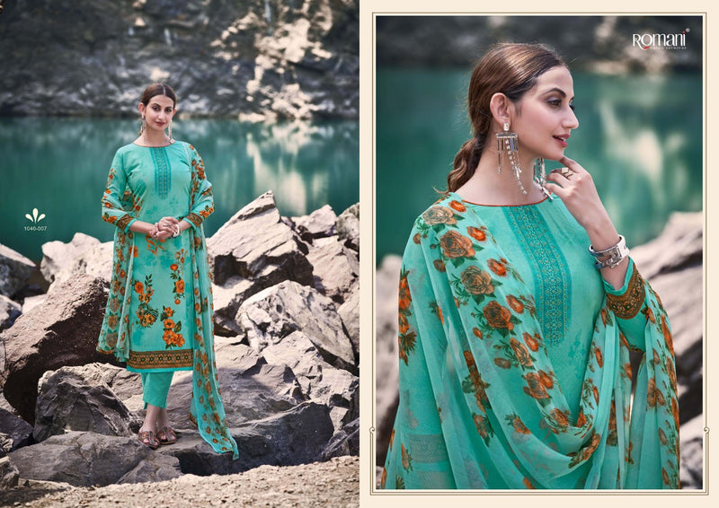 Romani Kiara Vol 2 Cotton Festive Wear Salwar Suits With Digital Prints