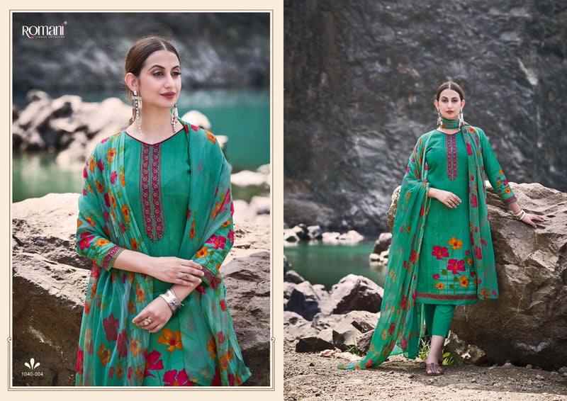Romani Kiara Vol 2 Cotton Festive Wear Salwar Suits With Digital Prints