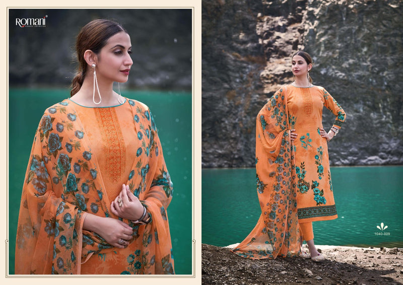 Romani Kiara Vol 2 Cotton Festive Wear Salwar Suits With Digital Prints