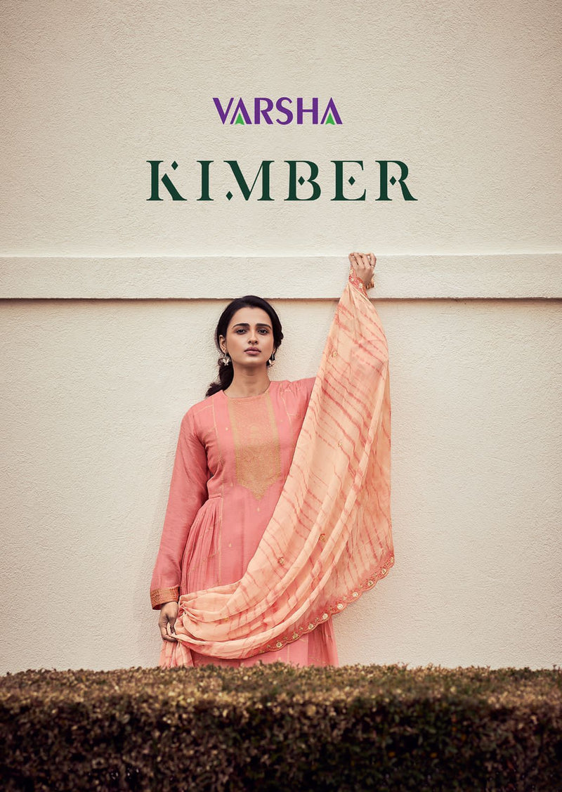 Varsha Kimber Viscose With Embroidery Work stylish Designer Festive Wear Salwar Suit