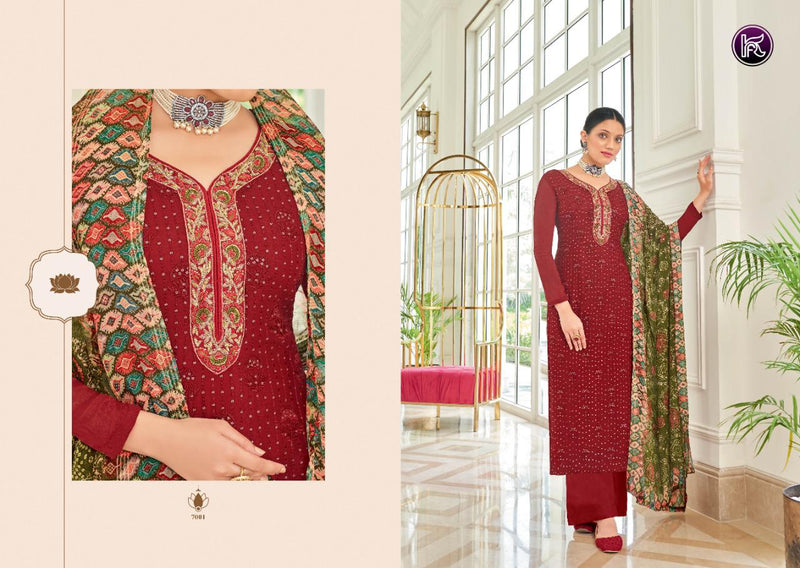 Kala Fashion Komolika Viscose With Beautiful Heavy Embroidery Work Stylish Designer Festive Wear Fancy Salwar Kameez