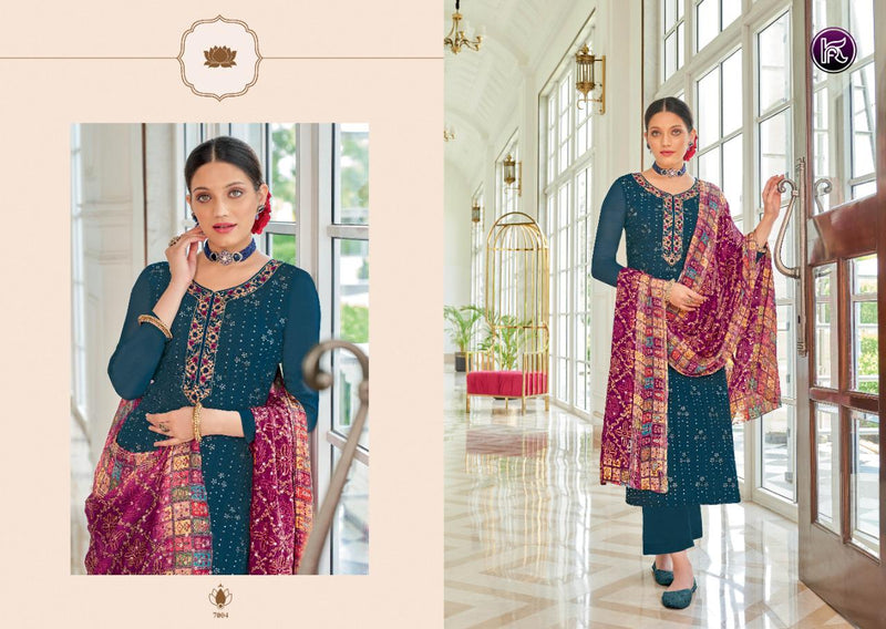 Kala Fashion Komolika Viscose With Beautiful Heavy Embroidery Work Stylish Designer Festive Wear Fancy Salwar Kameez