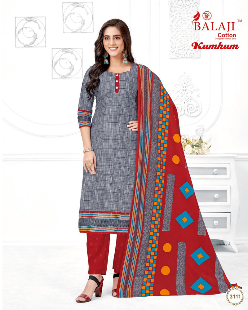 Balaji Cotton Kumkum Vol 31 Cotton Printed Daily Wear Salwar Kameez
