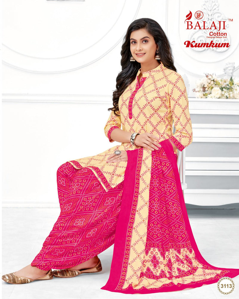 Balaji Cotton Kumkum Vol 31 Cotton Printed Daily Wear Salwar Kameez