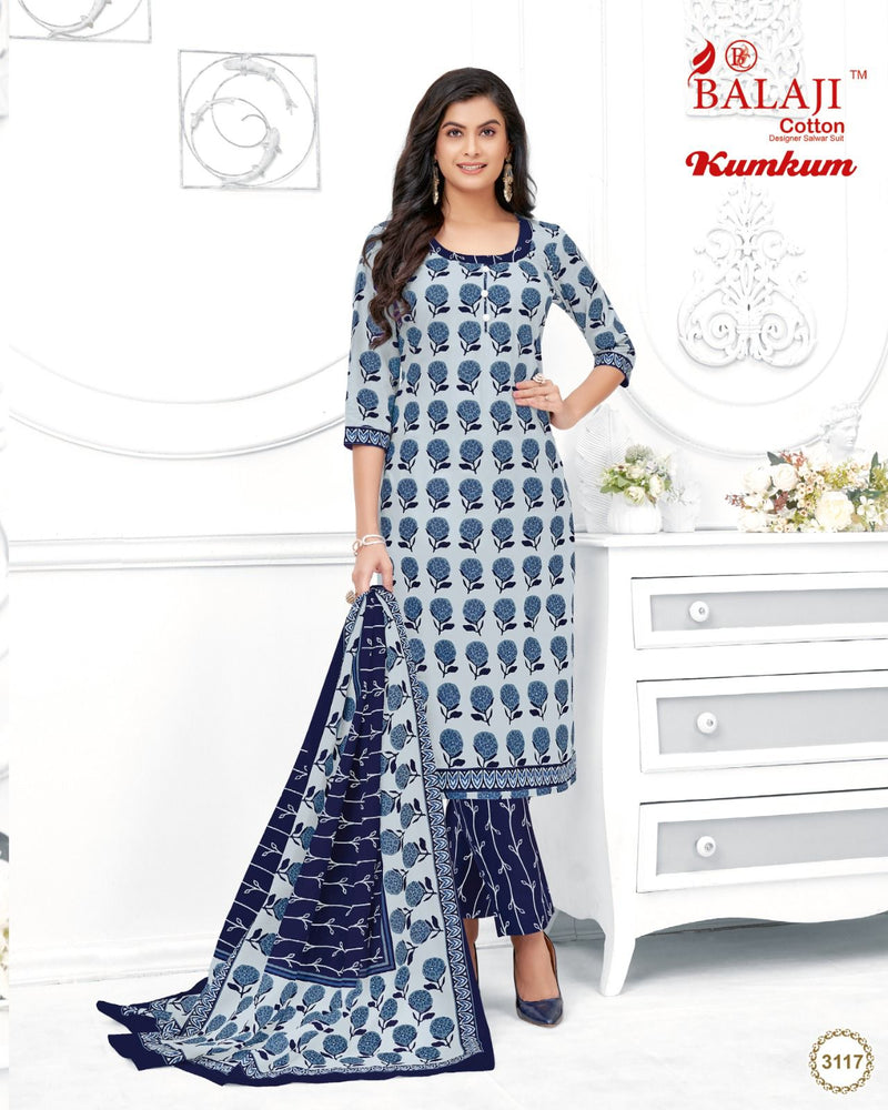 Balaji Cotton Kumkum Vol 31 Cotton Printed Daily Wear Salwar Kameez