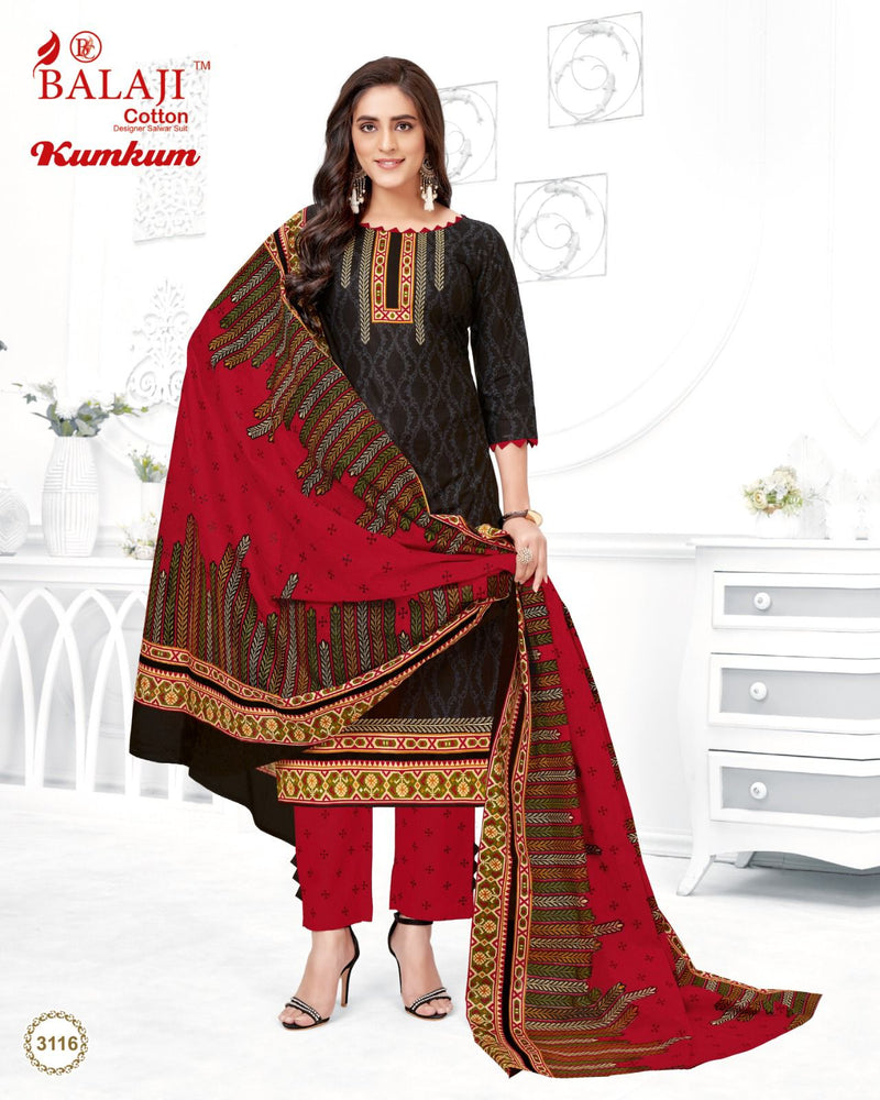 Balaji Cotton Kumkum Vol 31 Cotton Printed Daily Wear Salwar Kameez